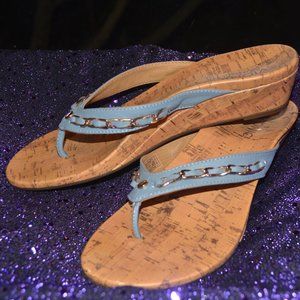 Vionic Cork Toe Post Sandle  - like new